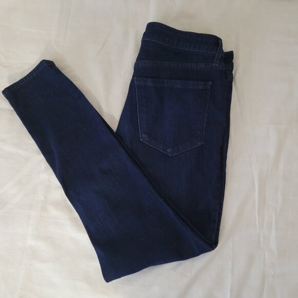 Old Navy Blue Jeans NWOT Size 12 High Rise Super Skinny WOW - Picture 5 of 15